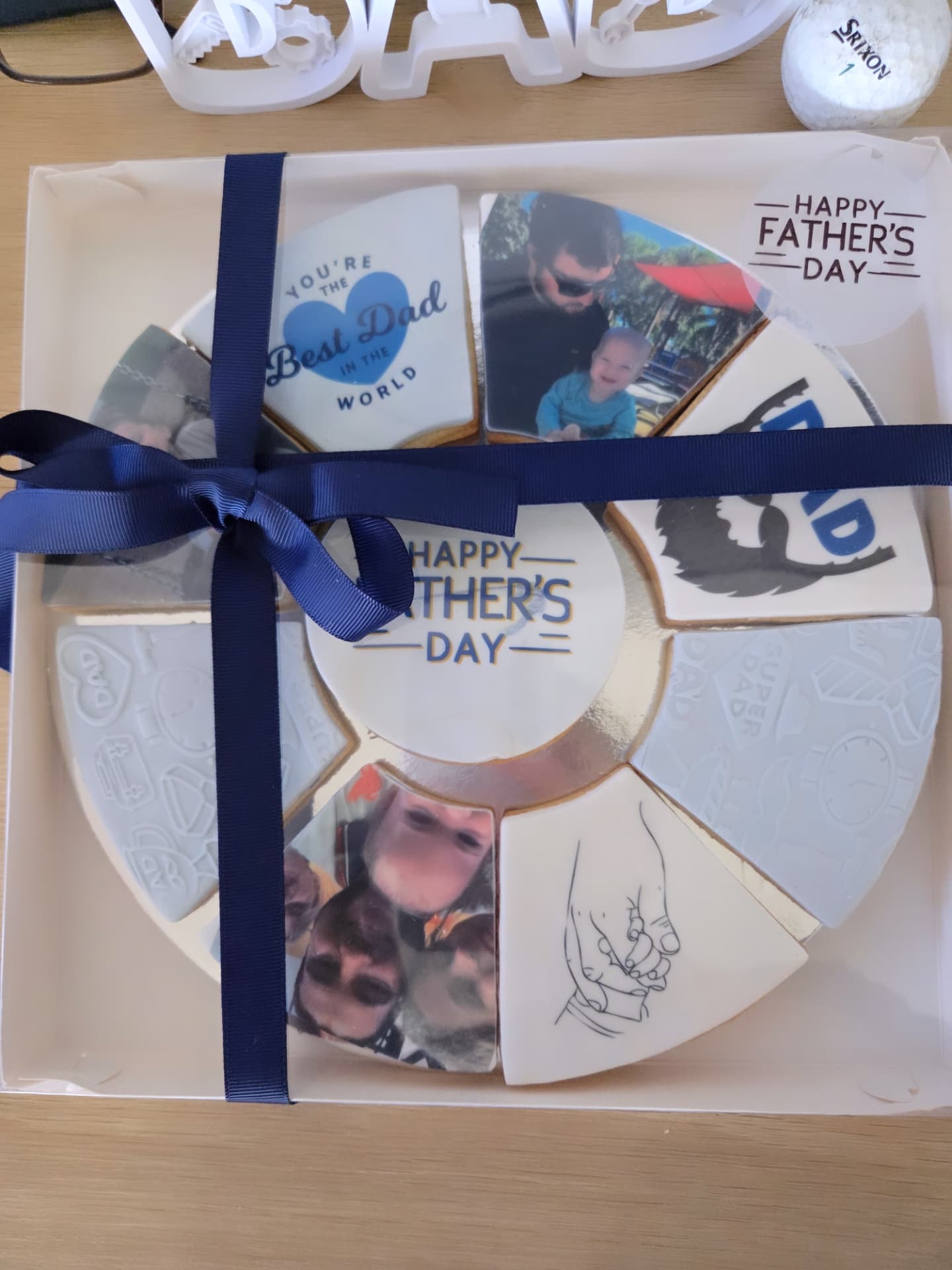 Father's Day Cookie Platter